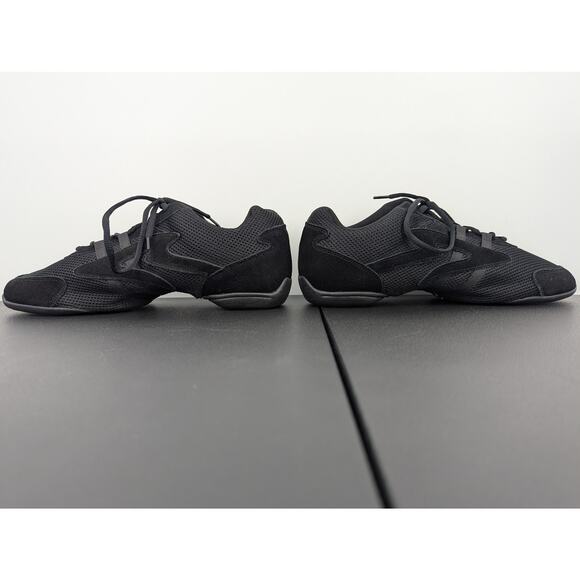 EUC Very Fine Unisex Dance Shoes Size 12.5 or 30cm VFSN012 Low-Profile Black - Picture 5 of 12